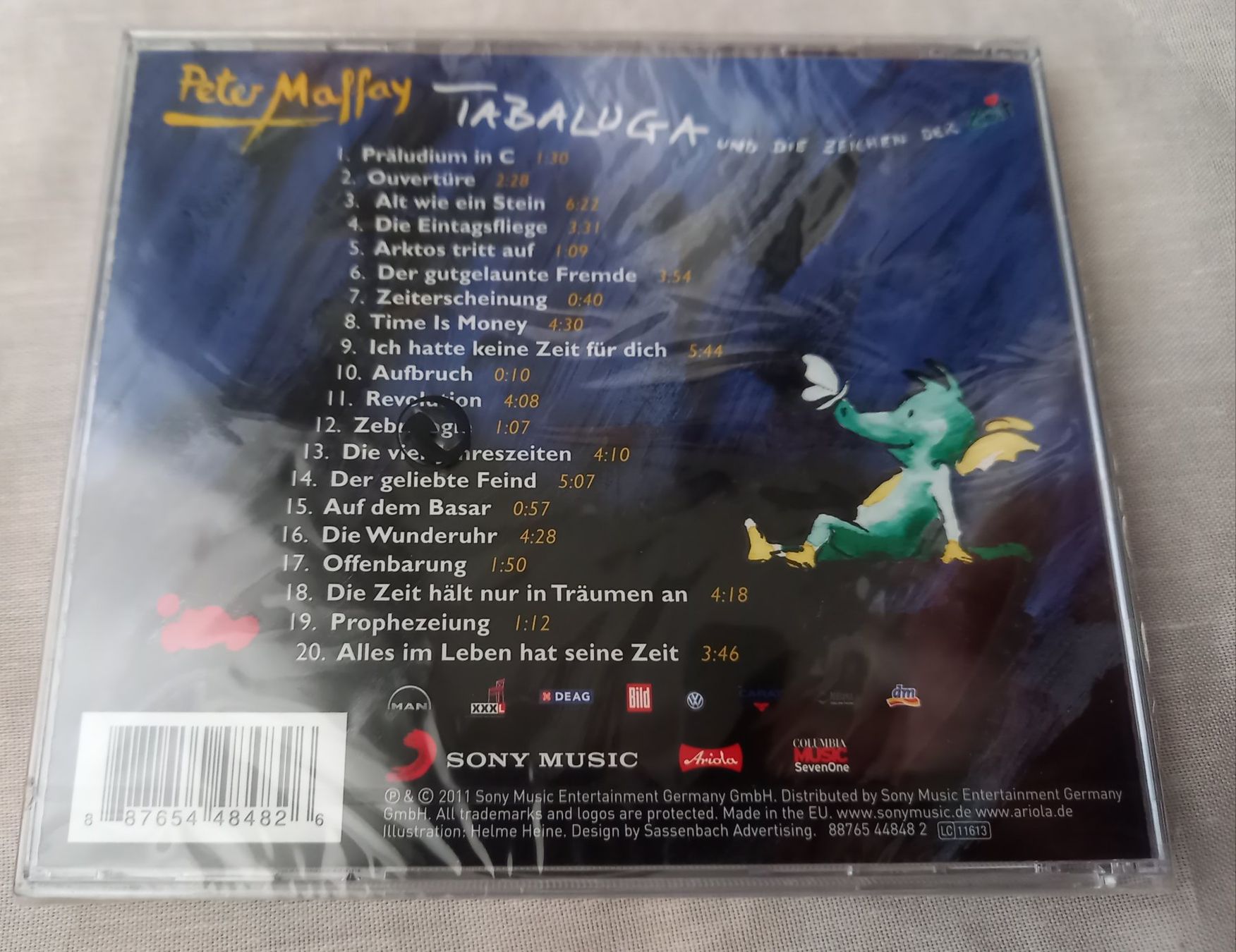 CD: CD "Peter Maffay -TABALUGA UND DIE ZEICHEN DER ZEIT" – Nuovo e nell'imballaggio originale da Binningen venduto da mar_2jlr 4
