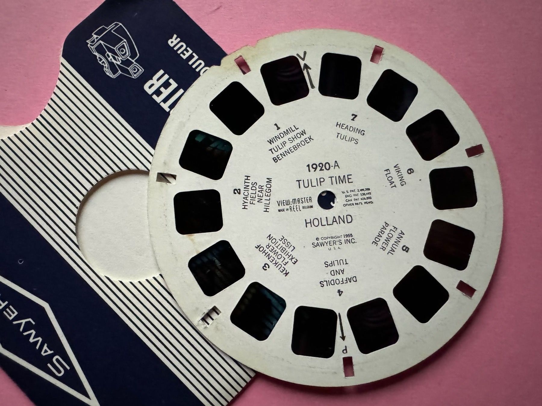View-master Spielzeuge: View-Master 3D: Nr. 1920 A TULIP TIME HOLLAND – Gebraucht aus Tegerfelden von siebenmacky 2