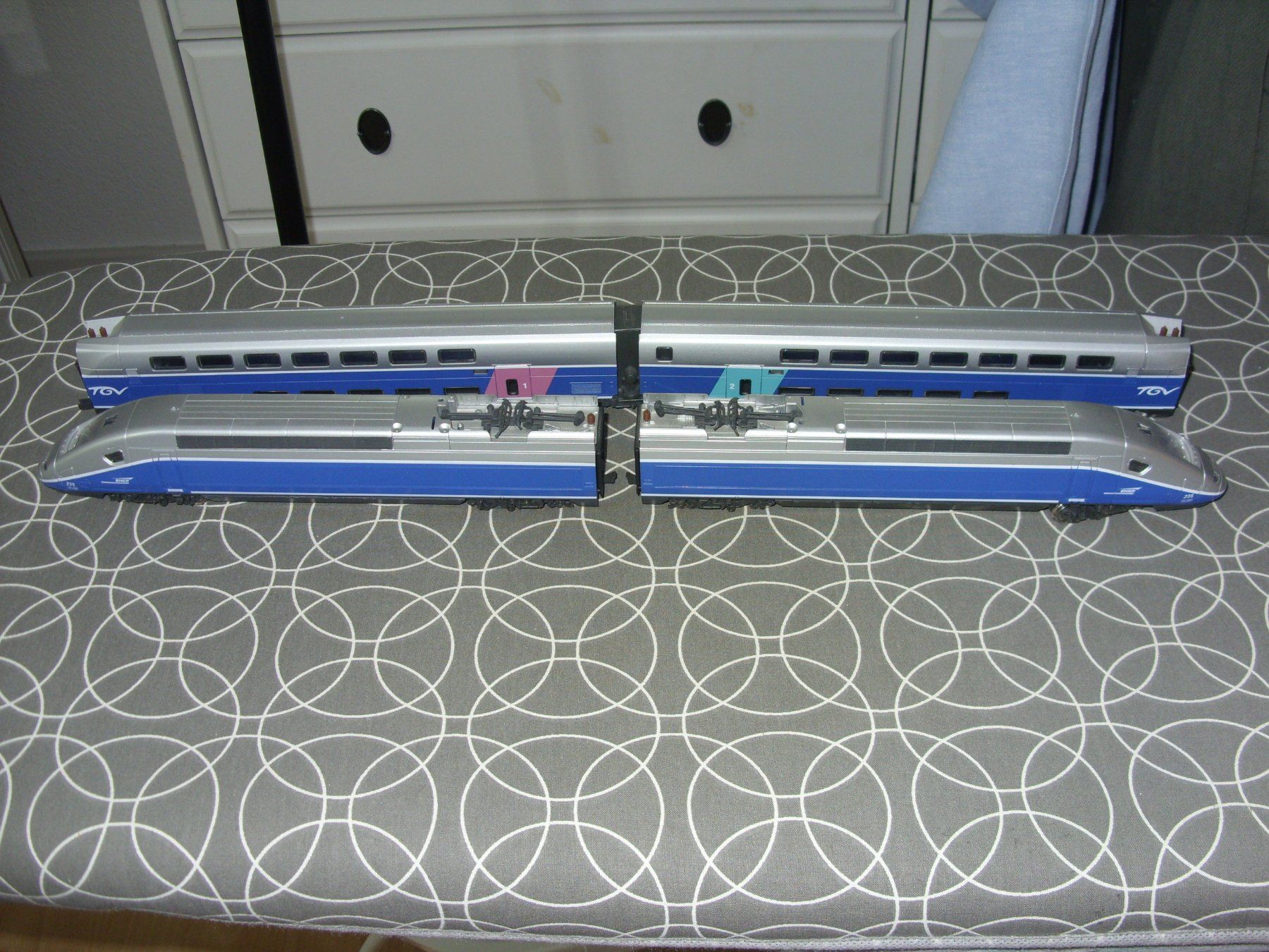 Mehano Modelleisenbahnen: Mehano H0  TGV Duplex GS analog – Gebraucht aus Untersiggenthal von Gumel50
