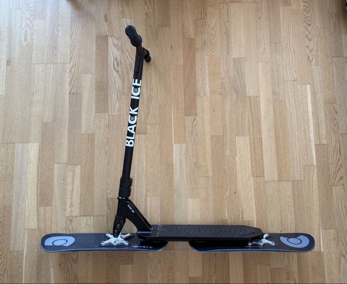 Micro Kickboard: Micro Snow Scooter Black Ice – Usato da Zürich venduto da LW-C-137 1