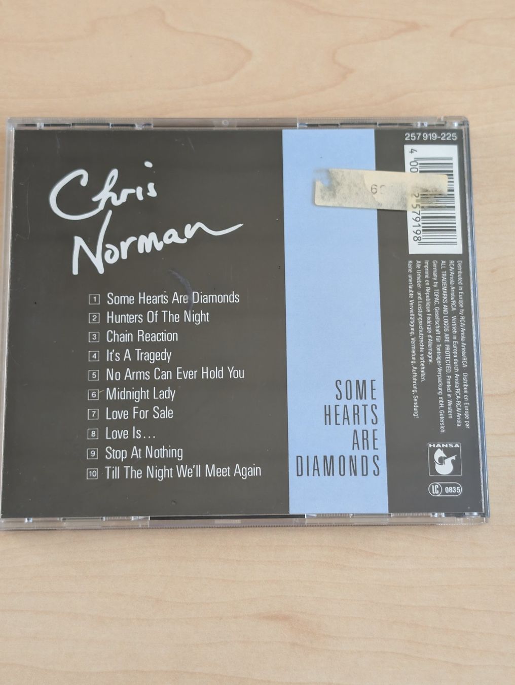 CD: Chris Norman - Some hearts are diamonds – Usato da Spiez venduto da Crazyduck 1
