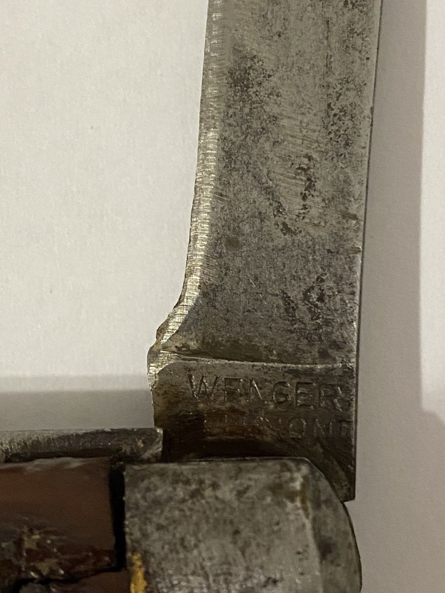 Schweizer Armee Taschenmesser: 3  X SACKMESSER – Defekt aus Chur von silbermon 4