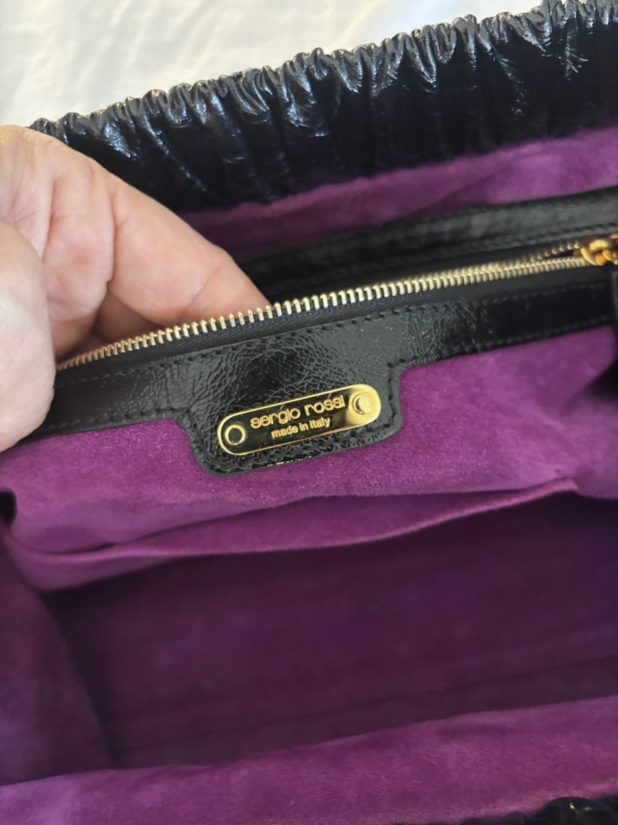 Sergio Rossi Borse da donna: Sergio Rossi meravigliosa borsa – Usato da Chiasso venduto da Aupa74 4
