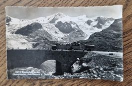Sustenstrasse, Postsuto mit Anhänger, Feldpost