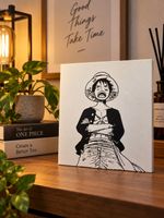 HueForge One Piece – Luffy 15 × 15 cm – Stampa 3D