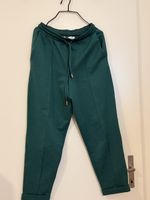 Stoffhose grün (Mango, Gr. S)