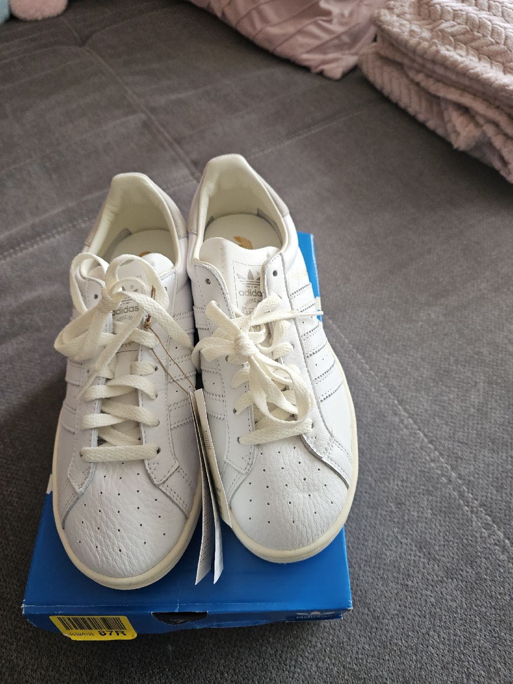 Adidas Scarpe da uomo: Adidas Sneakers Gr. 6.5 weiss – Nuovo e nell'imballaggio originale da Kreuzlingen venduto da Babydoll34 3