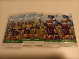 5x MTG The Hobbit Play Booster English OVP Sealed