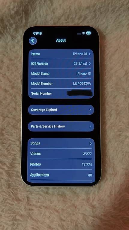 Telefoni cellulari / Smartphones: iPhone 13 – Usato da Gossau ZH venduto da ninaardovino_21 3