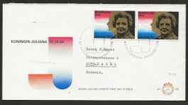 1979 Nederland FDC 70 Jahre Königin Juliana