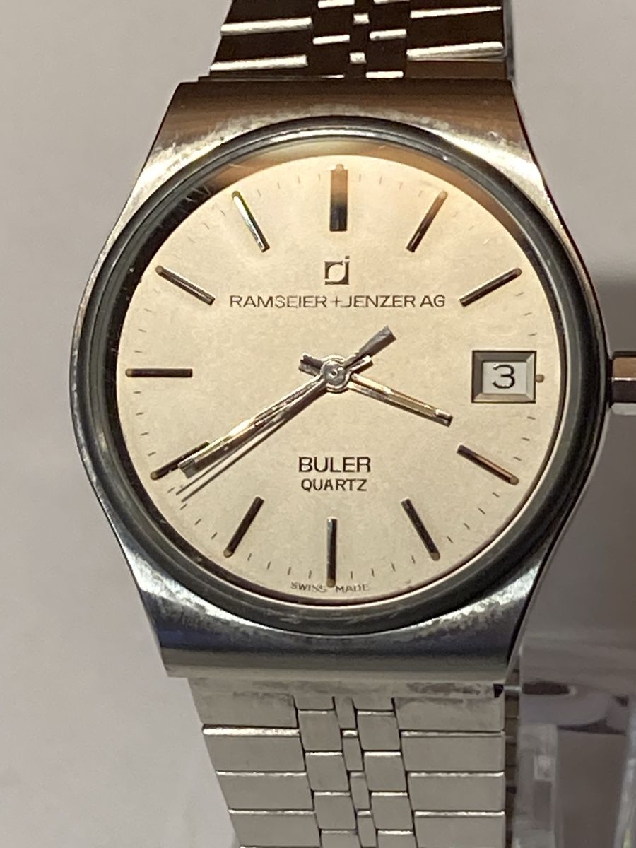 Orologi: Buler Quartz Uhr 33 mm – Usato da Glattbrugg venduto da vintagemania 5