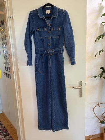 Sézane Denim Jumpsuit - Size 36