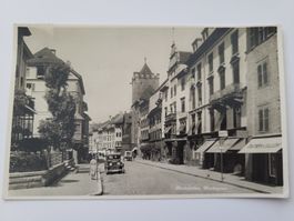 Alte Ansichtskarte Rheinfelden, Marktgasse, um 1950. R21