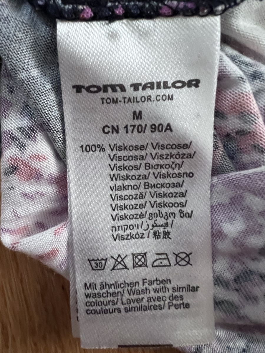 Tom Tailor Camicette: Bluse von Tom Tailor mit Muster, Gr. M, NEU – Nuovo e nell'imballaggio originale da Teufen AR venduto da Maleaa 1