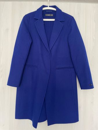 Damenmantel blau Hallhuber Grösse 38