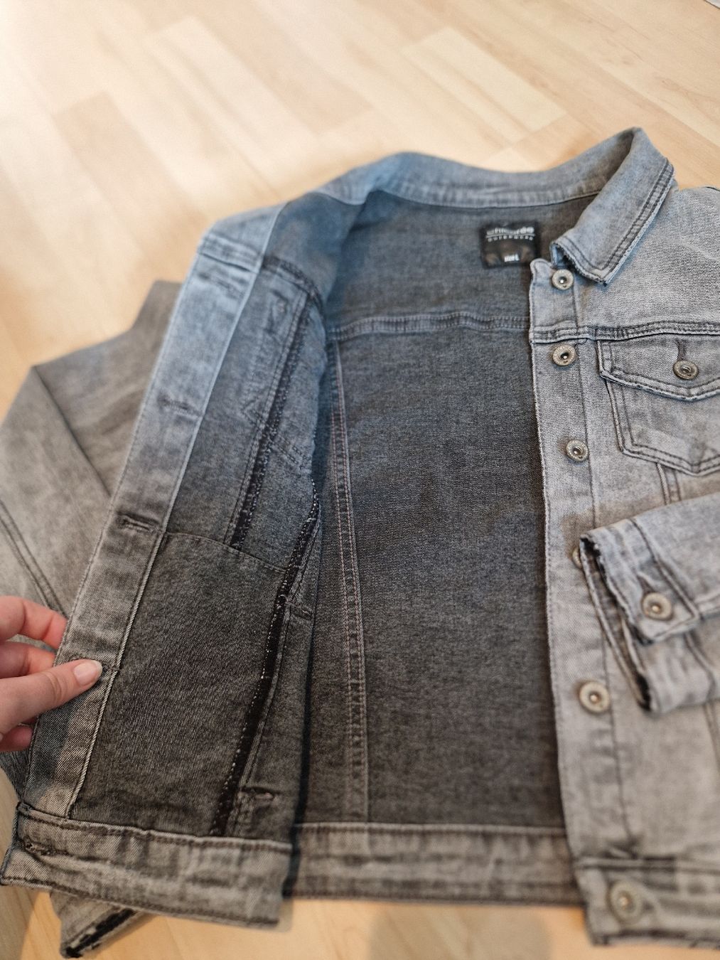 Jacken: Jeansjacke Chicoree Gr. L Grau – Neu (gemäss Beschreibung) aus Ebikon von kov_9vqb 3