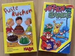 2 Kinderspiele: HABA Pustekuchen & Affenbande, Top