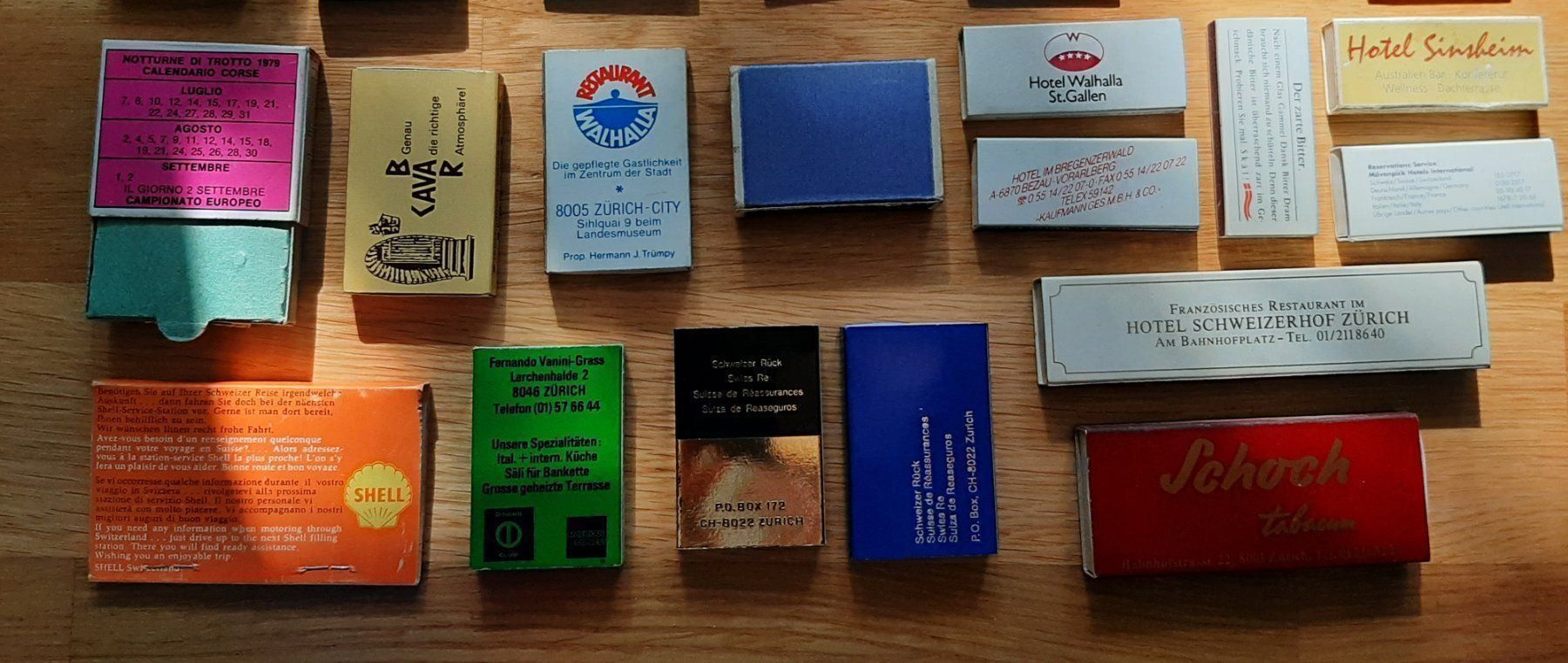 Feuerzeuge: Streichholzschachteln – Gebraucht aus Zürich von Sonnebluemeli 9
