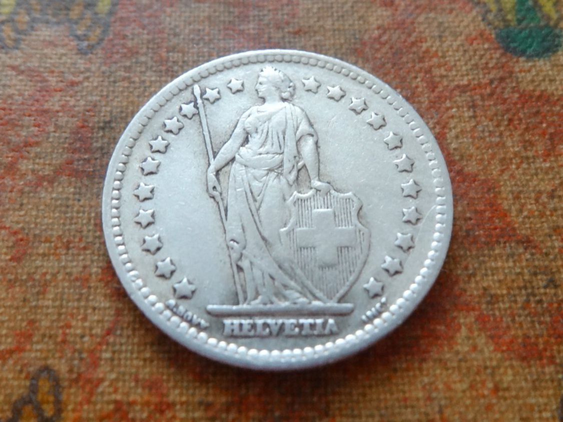 Tutti le monete: 1 Fr. 1943  (Y) – Usato da Romanel-sur-Lausanne venduto da Swift13 1