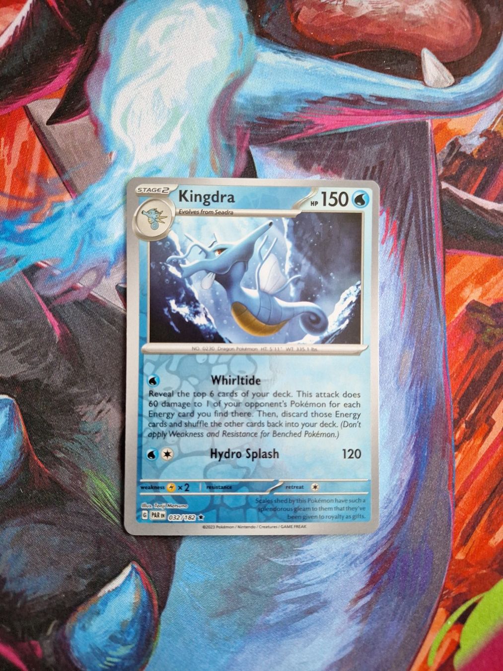 Pokémon Carte collezionabili: Kingdra - Reverse Holo - Pokemon Paradox Rift – Usato da Altstätten SG venduto da GGsGameshop