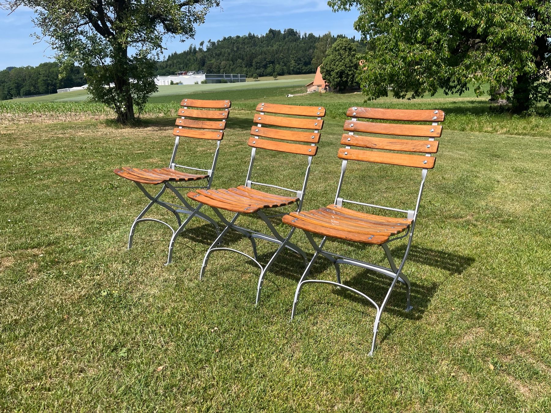 Sedie: 3 Gartenstühle Klappbar – Usato da Allmendingen b. BE venduto da juair 1