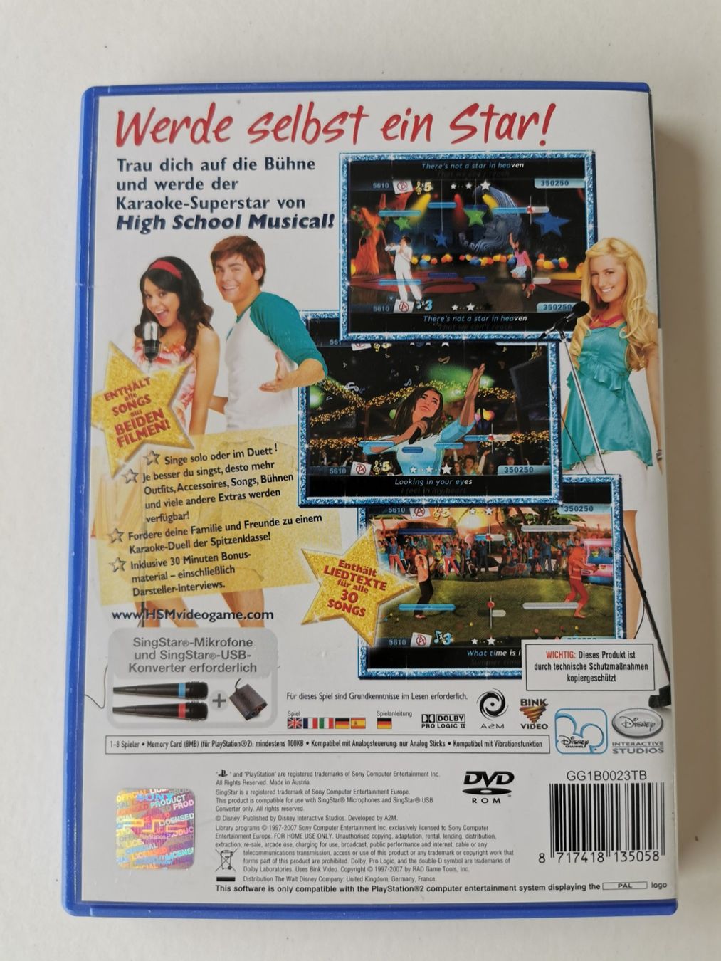 Disney Giochi: Ps 2 - Disney High School Musical – Usato da Lenzburg venduto da eyworld 2