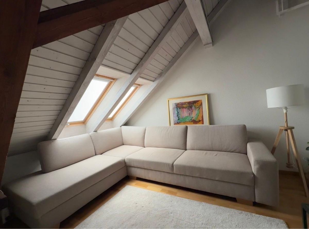 Ikea Divani: Ecksofa beige/sandfarben – Usato da Zürich venduto da cfr_7cdg