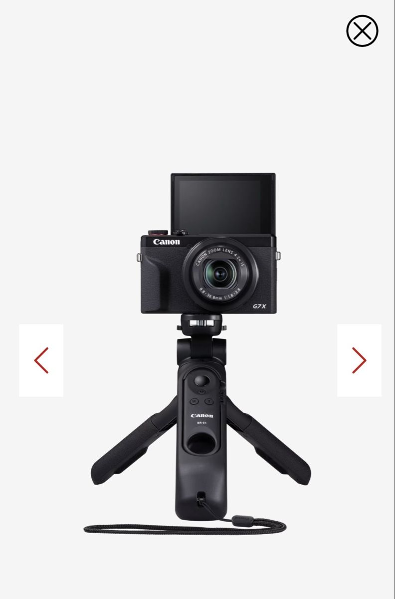 Canon Fotocamera: Canon PowerShot G7 X Mark III Premium – Nuovo e nell'imballaggio originale da Burg AG venduto da SSSSPR