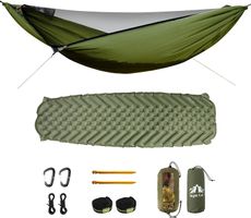 Camping Hängematte mit Moskitonetz & Isomatte