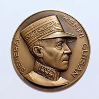Bronze Medaille General Henri Guisan (50 mm, 50.0 g)