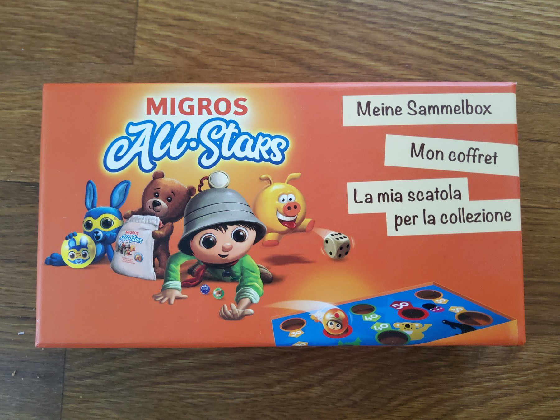 Murmeln: 11 Migros "All Stars" Murmeln – Neu (gemäss Beschreibung) aus Bauma von Sun1973