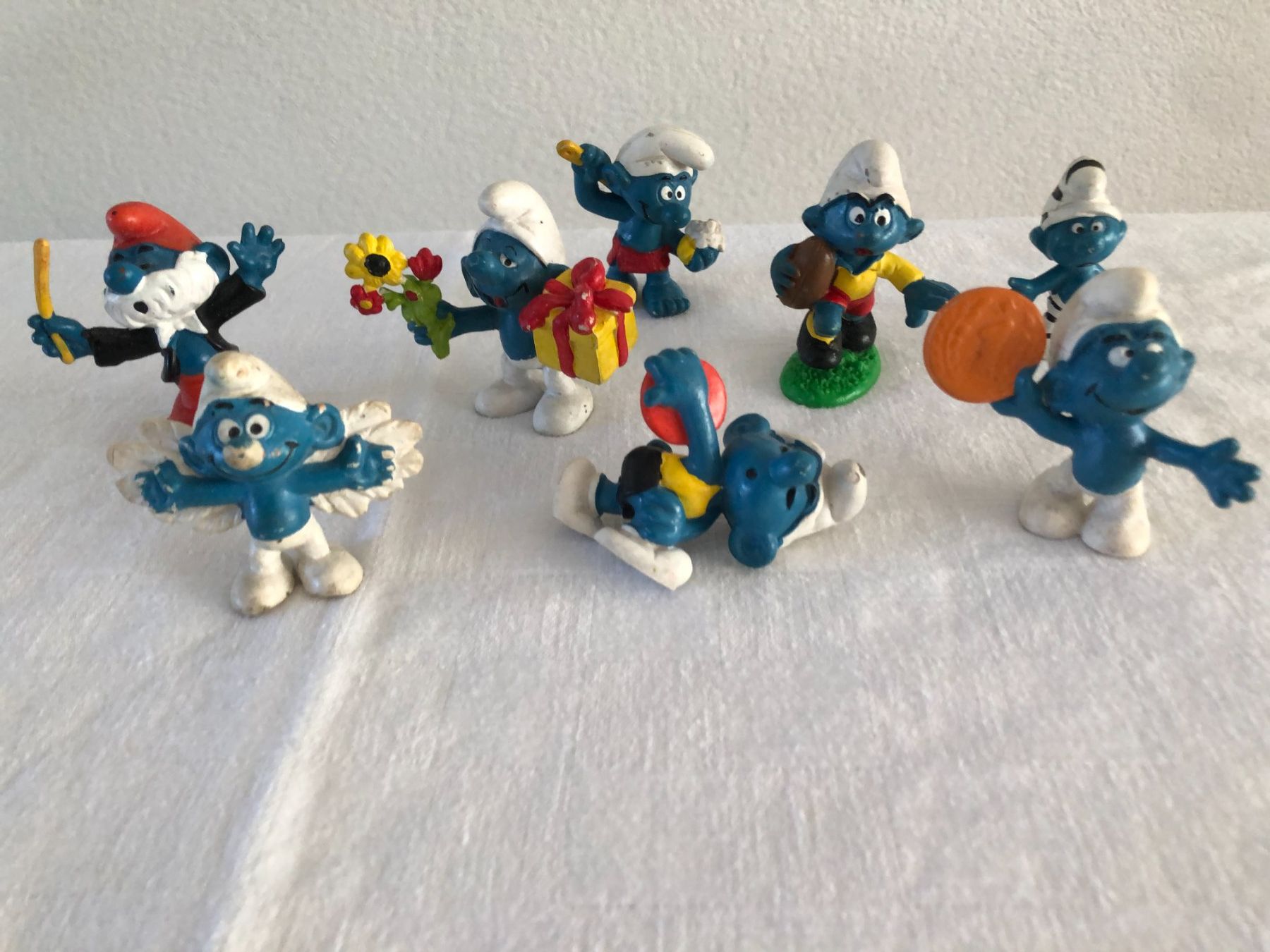 Statuette: 8 Schlümpfe aus Hausräumung – Usato da Freienstein venduto da ErnaS01 4
