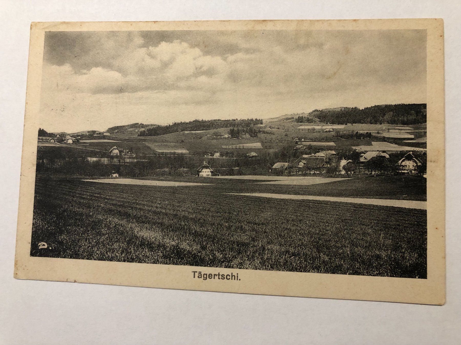 Ansichtskarten: Tägertschi 1928 – Gebraucht aus Pfäffikon ZH von Waltoversand