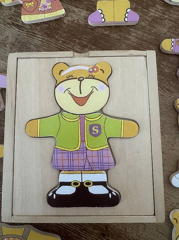 Puzzle: Puzzle Bär aus Holz – Usato da Fislisbach venduto da Reckeem 2