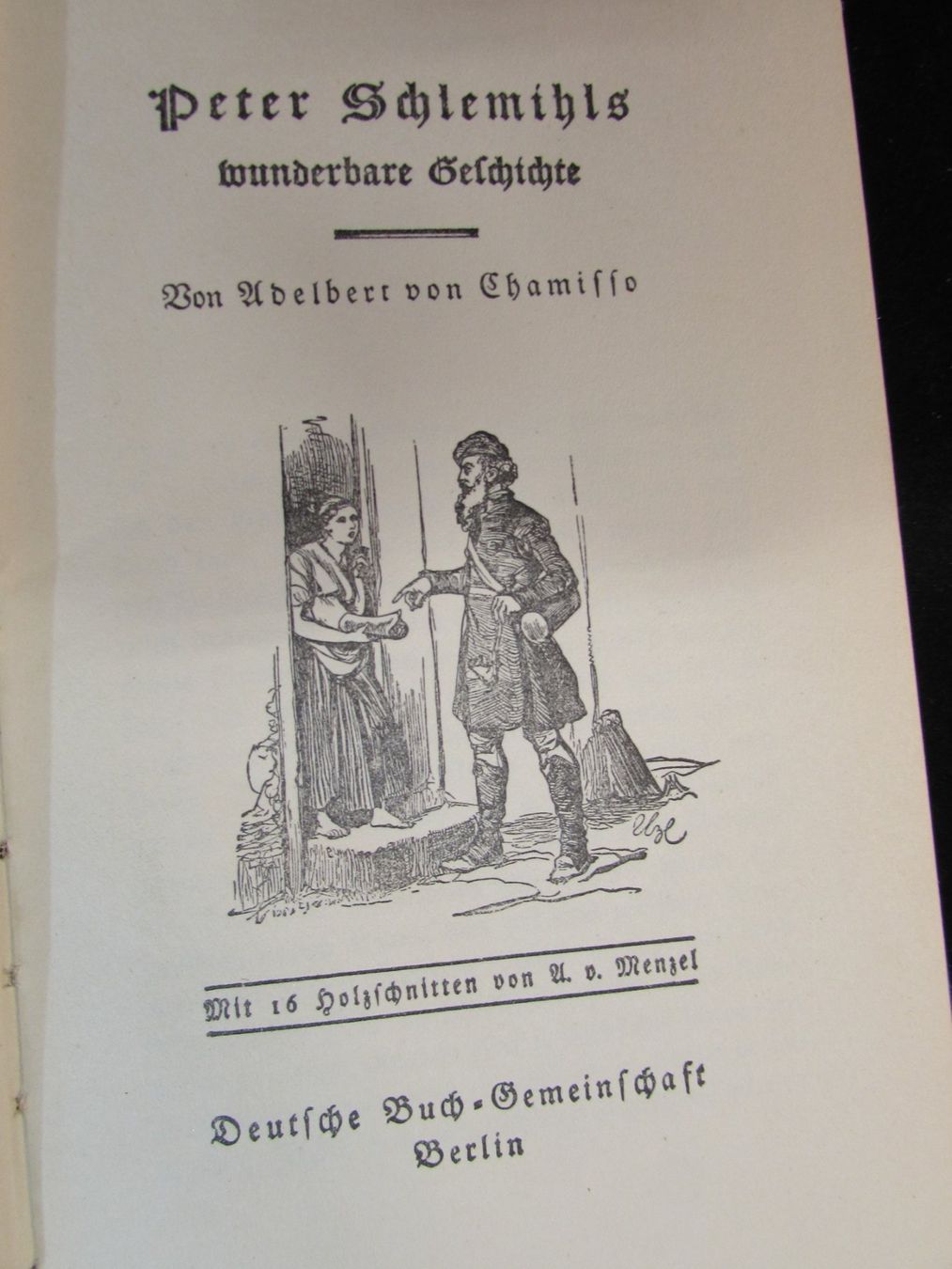 Livres: P.Schlemihls wunderb.Geschichte – D'occasion à Walchwil par Shells1