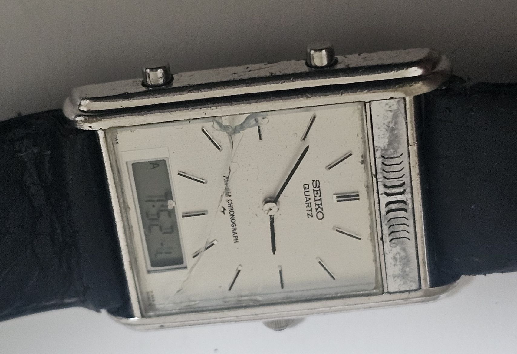 Seiko Montres: Seiko Quartz Chronograph, Alarm – D'occasion à Genève par Fresko01 4