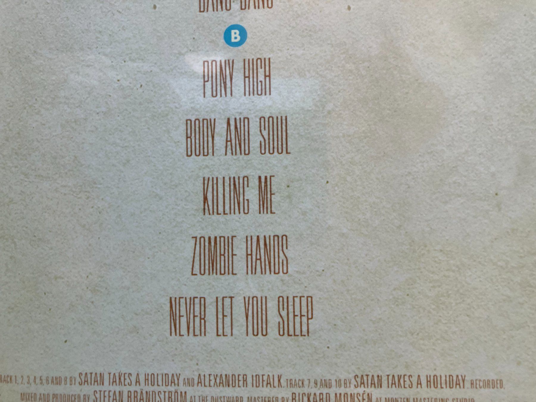 Dischi in vinile: Satan Takes A Holiday – Nuovo e nell'imballaggio originale da Aarwangen venduto da Jukebox3 4
