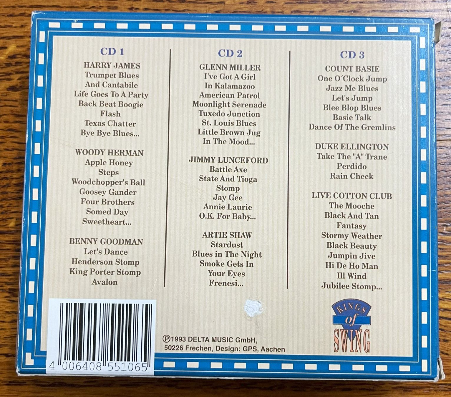 CDs: 3 CD-Set Kings of Swing – Gebraucht aus Oftringen von Vucki 2