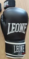 Leone Boxhandschuhe, Schwarz, Top Zustand, Inkl. Bandagen!