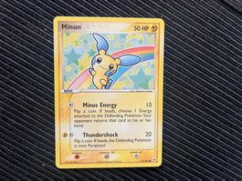 Pokemon Minun non Holo Rare EX Hidden Legends