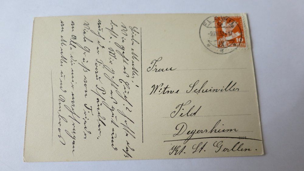 Cartoline postali: Flawil - Hauptstrasse - 1932 – Usato da Jona venduto da centumprata 1