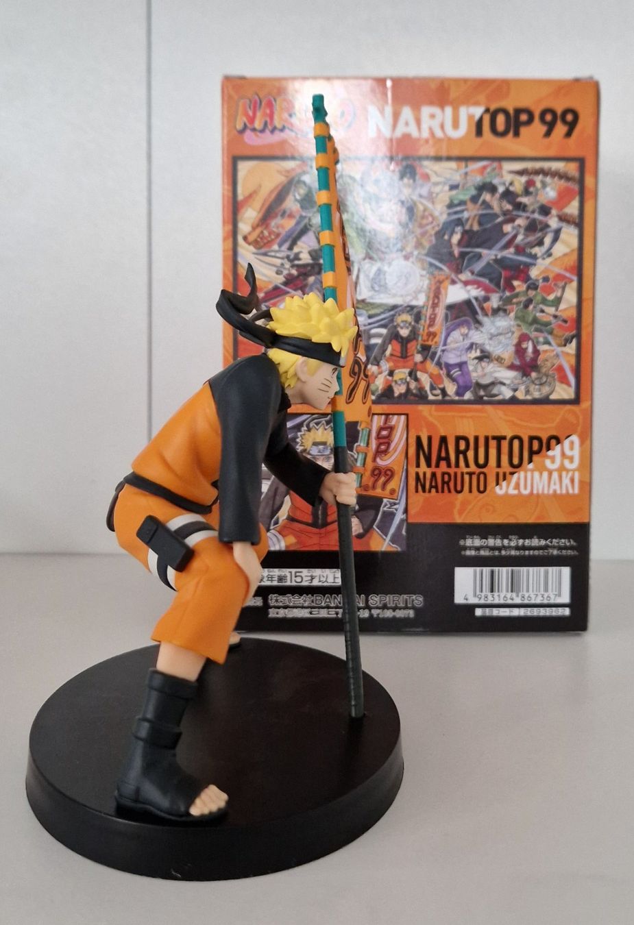Bandai Statuette: Naruto Shippuden Narutop 99 17 cm – Usato da St-Imier venduto da ATTAKSHOP 1