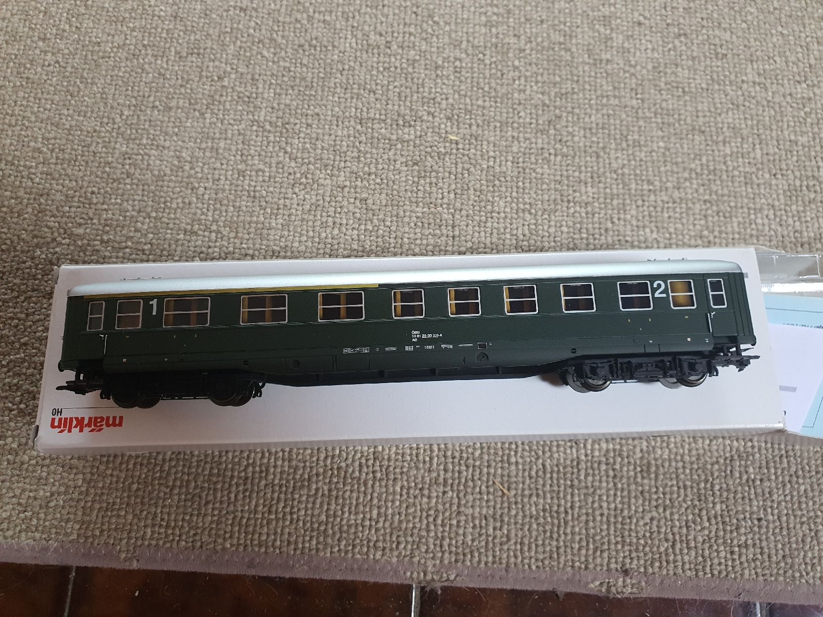 Märklin Modellini di ferrovie: Voiture ÖBB Märklin – Usato da Lavey-Village venduto da Lofoten93 2