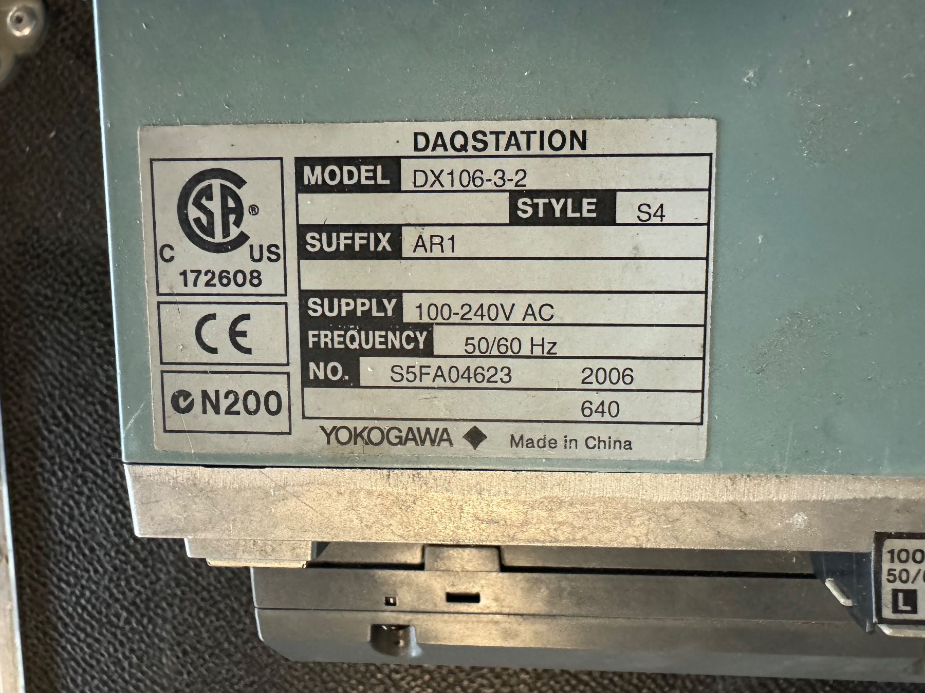 Misurare: Yokogawa dx 106-3-2 – Nuovo (secondo la descrizione) da Eiken venduto da Skylight 2