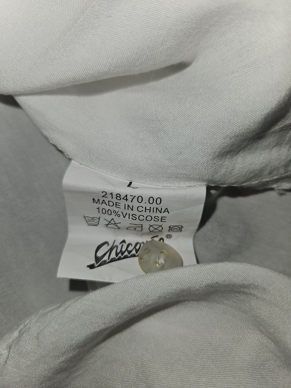 Blusen: Damen Bluse Weiss Grösse L Viskose – Neu (gemäss Beschreibung) aus Anwil von tamoos 5