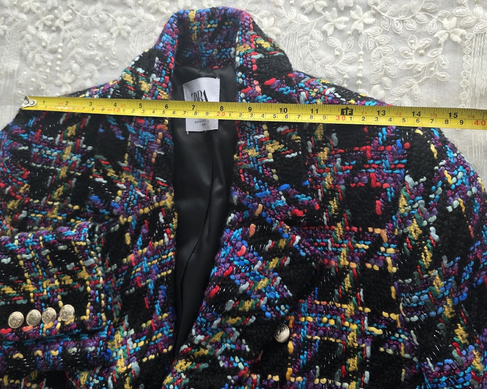 Zara Jacken: Zara Tweed Jacke, Gr. M, Top Zustand – Gebraucht aus Rheinsulz von Gilea 7