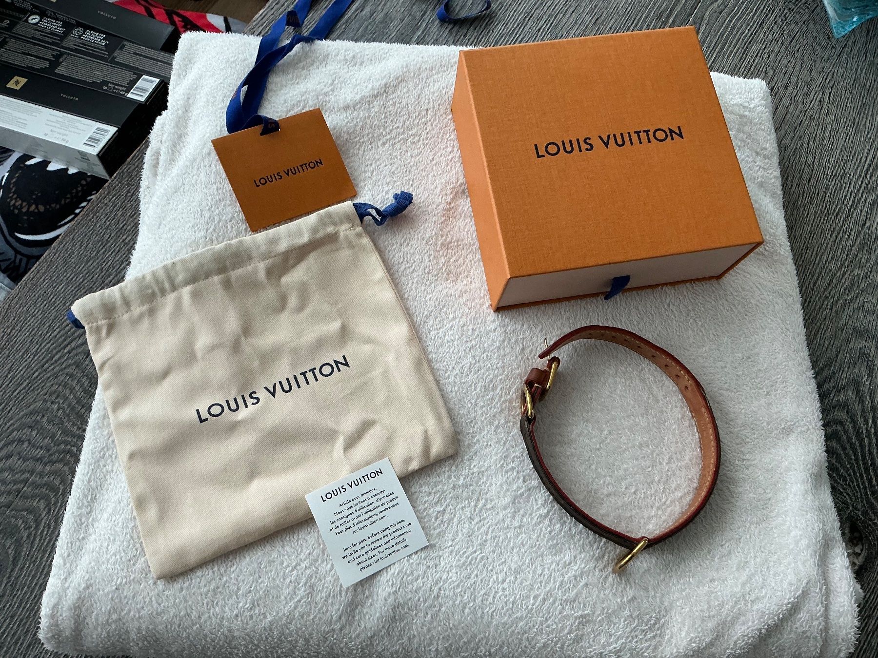 Nastri decorativi: Louis Vuitton Hundehalsband – Usato da Hittnau venduto da Flieger63