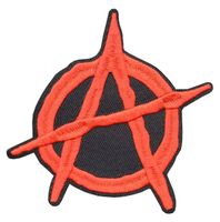 Anarchy Aufnäher Badge Patch Punk Rock n Roll Aufbügler Hose