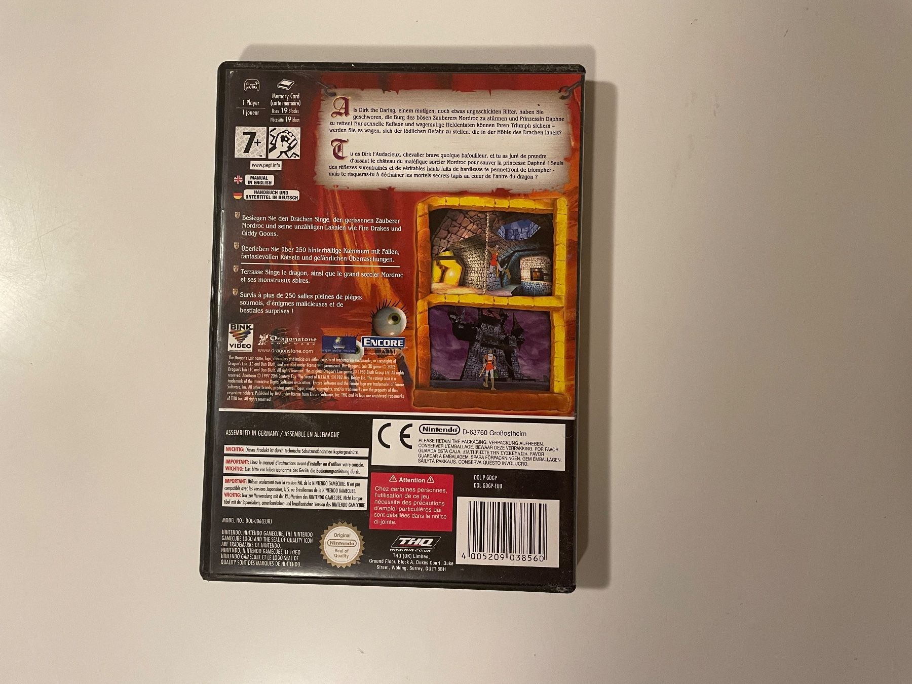 Nintendo Giochi: Dragon's Lair 3D Special Edition – Usato da Susch venduto da Ascaso 1