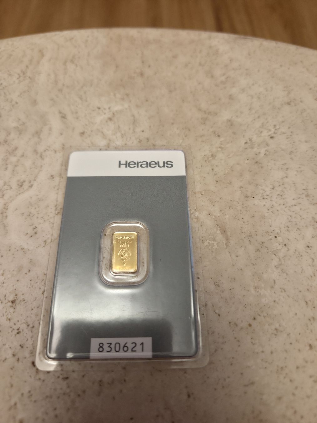 Métaux précieux: Heraeus Goldbarren 1g 999.9 neu – Neuf (Voir description) à Gossau SG par Smoki 1